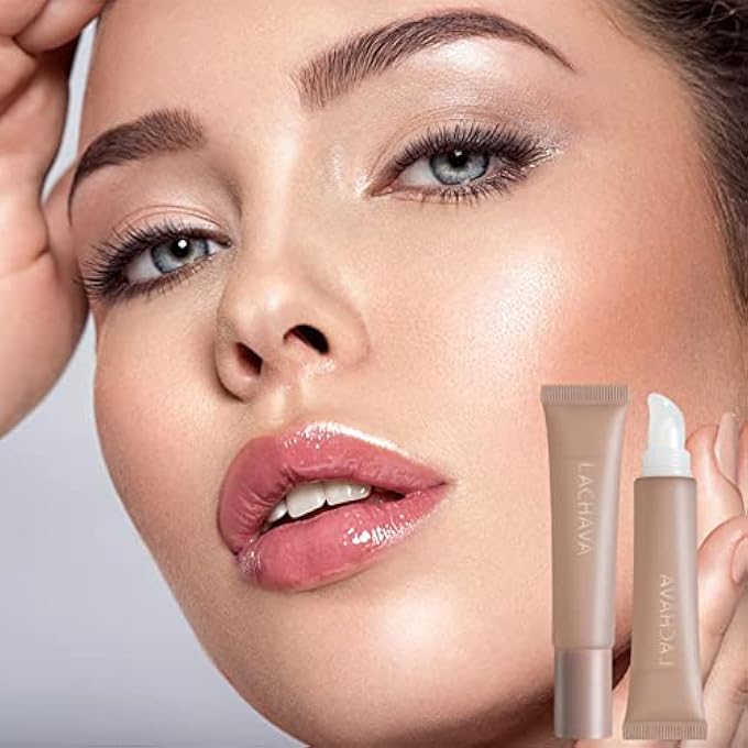 LACHAVA TINTED LIP BALM - TINTED LIP CARE INSTANTLY HYDRATES DRY LIPS | SHINE PRIMER LIP TINTS, CLEAR NATURAL MOISTURIZING COLORED LIP BALM FOR LADY GIRLS - Image 1